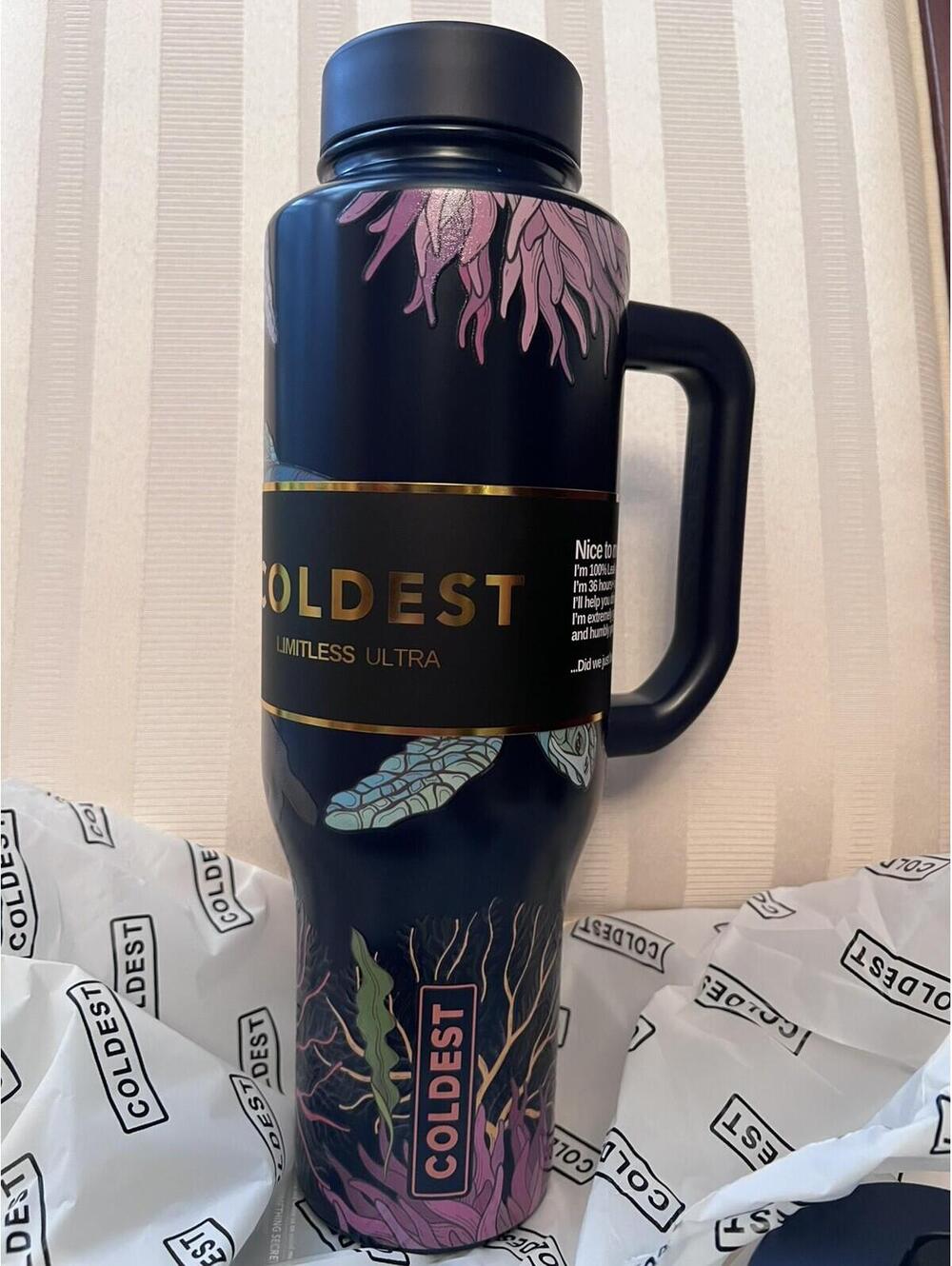 GLOWIE TURTLE 46oz-The Coldest / BNIB with TAGS / Sold Out Design